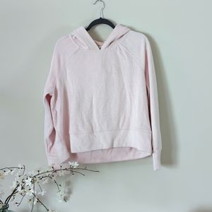 Soft pink hoodie
